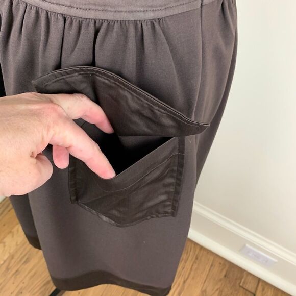 Diane Von Furstenberg Zanne‎ Chocolate Brown Sleeveless Sheath Vintage Dress - Picture 7 of 8